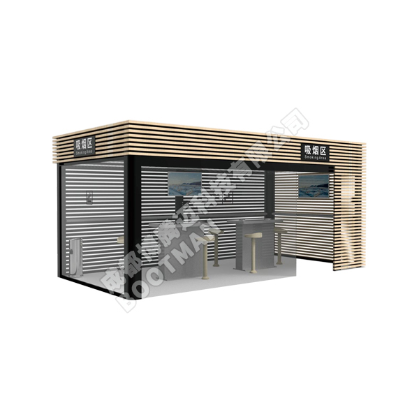 户外/户内常闭式吸烟室-时尚型 SZ-Modern IDF/15-4500